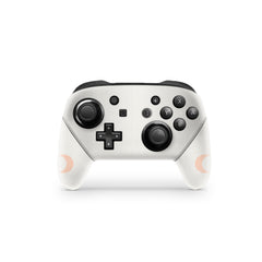 Nintendo Switch Pro Controller Skin Moon, Pastel Gray skin pro controller Full cover 3M premium vynl sticker - Tackydesign