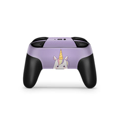 Nintendo Switch Pro Controller Skin Unicorn, Purple Anime Kaawaii skin pro controller Full cover 3M premium vynl sticker - Tackydesign