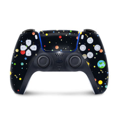 Ps5 skin galaxy, Sony Playstation 5 controller skin Planets, Vinyl 3m stickers Full wrap cover - Tackydesign