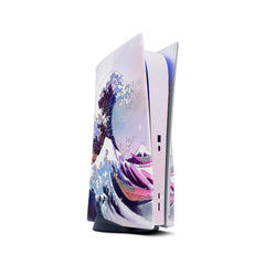 Ps5 skin Wave Off Kanagawa, Playstation 5 controller skin, Vinyl 3m stickers Full wrap cover - Tackydesign
