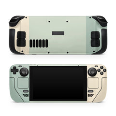 Retro Pastel Classic Steam Deck skin ,Kawaii Colorwave Steam Deck Decal Color Blocking Full Wrap cover Vinyl 3m Sticker - Tackydesign