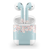 Sakura Apple Airpod Skins, Cherry Blossoms Airpods Sticker for airpods 1 & 2 Vinyl 3m, Airpods skin earbuds, Airpods Protective Full Cover - Tackydesign