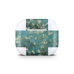 Sakura Apple Airpod Skins, Green Airpods Sticker for Airpods 3 skin Vinyl 3m, Airpods skin earbuds, Airpods Protective Full wrap Cover - Tackydesign