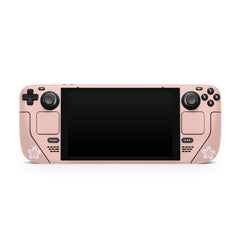 Sakura Steam Deck skin ,Cherry Blossom Kawaii Beige Color steam deck Decal Full Wrap cover Vinyl 3m Sticker - Tackydesign
