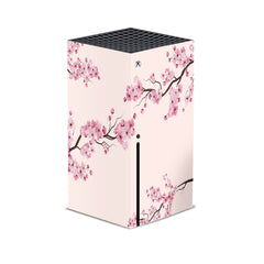 Sakura Xbox series x skin, Series s skin Blossom Vinyl 3m stickers Full wrap cover - Tackydesign