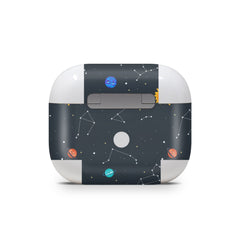 Space Apple Airpod Skins, Galaxy Airpods Sticker for Airpods 3 skin Vinyl 3m, Airpods skin earbuds, Airpods Protective Full wrap Cover - Tackydesign