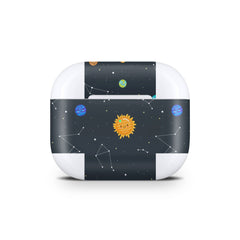 Space Apple Airpod Skins, Galaxy Airpods Sticker for Airpods 3 skin Vinyl 3m, Airpods skin earbuds, Airpods Protective Full wrap Cover - Tackydesign