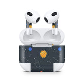 Space Apple Airpod Skins, Galaxy Airpods Sticker for Airpods 3 skin Vinyl 3m, Airpods skin earbuds, Airpods Protective Full wrap Cover - Tackydesign