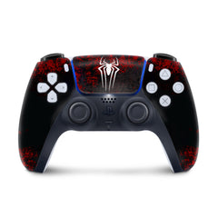 Spider Ps5 skin, Playstation 5 skin controller Superheroes, Vinyl 3m stickers Full wrap cover - Tackydesign