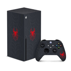 Spider Xbox series x skin, Series s skin Vinyl 3m stickers Full wrap cover - Tackydesign