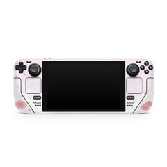 Starry Moon Steam Deck skin, Clouds Pastel Kawaii Pink Color Steam Deck Decal Full Wrap cover Vinyl 3m Sticker - Tackydesign