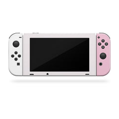 TACKY DESIGN Anime Nintendo Switch Skin Wrap | Kawaii Rabbit Pink 3M Vinyl Full Cover - Tackydesign