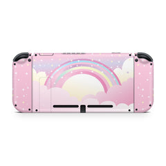 TACKY DESIGN Baby Unicorn Nintendo Switch Skin Wrap | Rainbow 3M Vinyl Full Cover - Tackydesign