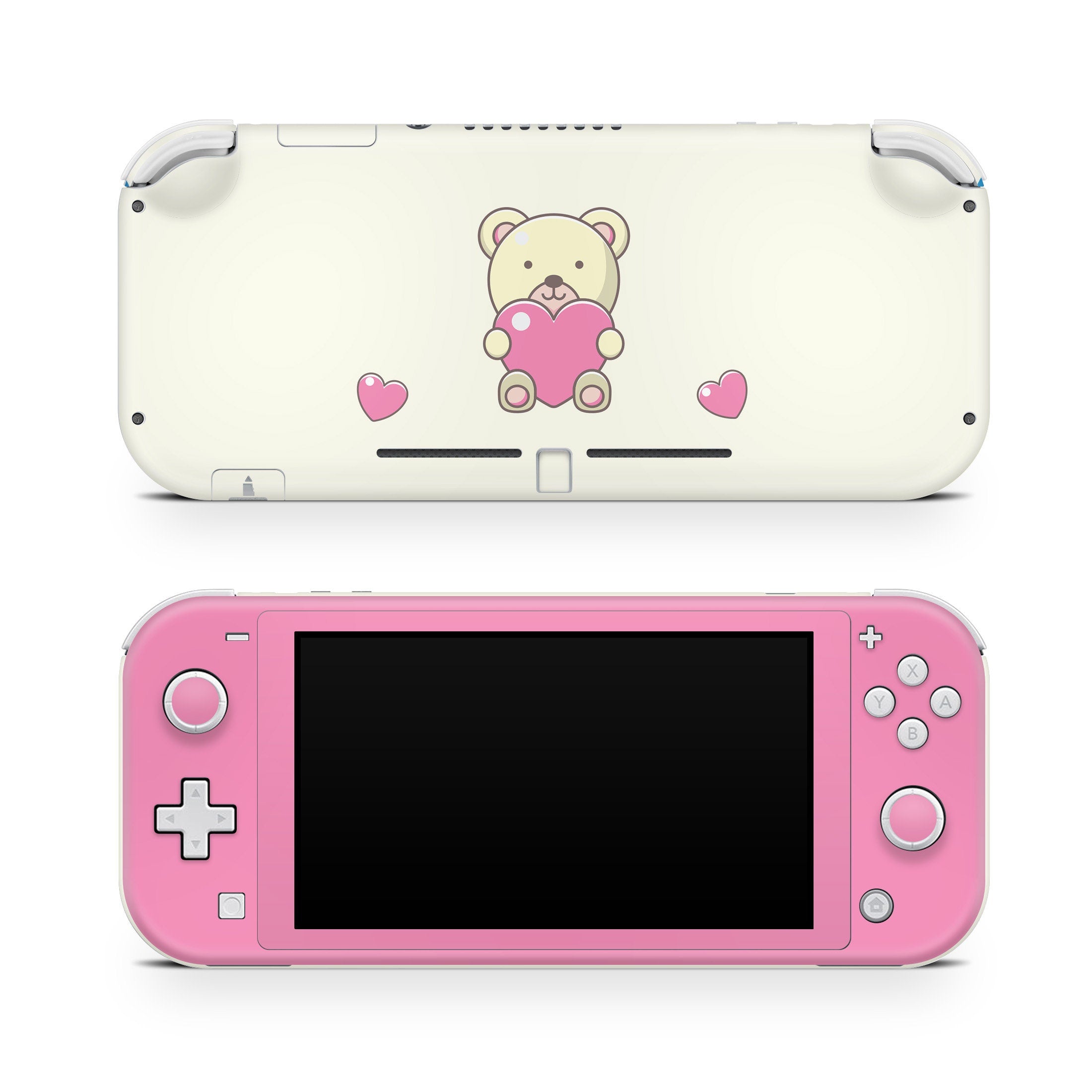 TACKY DESIGN Bear Nintendo Switch Lite Skin Wrap | Cute Kawaii Anime 3M Vinyl Full Cover - Tackydesign