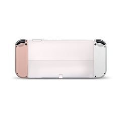 TACKY DESIGN Beige Nintendo Switch OLED Skin Wrap | Pastel Colorwave Color Blocking 3M Vinyl Full Cover - Tackydesign