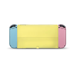 TACKY DESIGN Blue Nintendo Switch OLED Skin Wrap | Pastel Colorwave Color Blocking 3M Vinyl Full Cover - Tackydesign