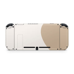 TACKY DESIGN Brown Colorwave Nintendo Switch Skin Wrap | Color Blocking 3M Vinyl Cover - Tackydesign