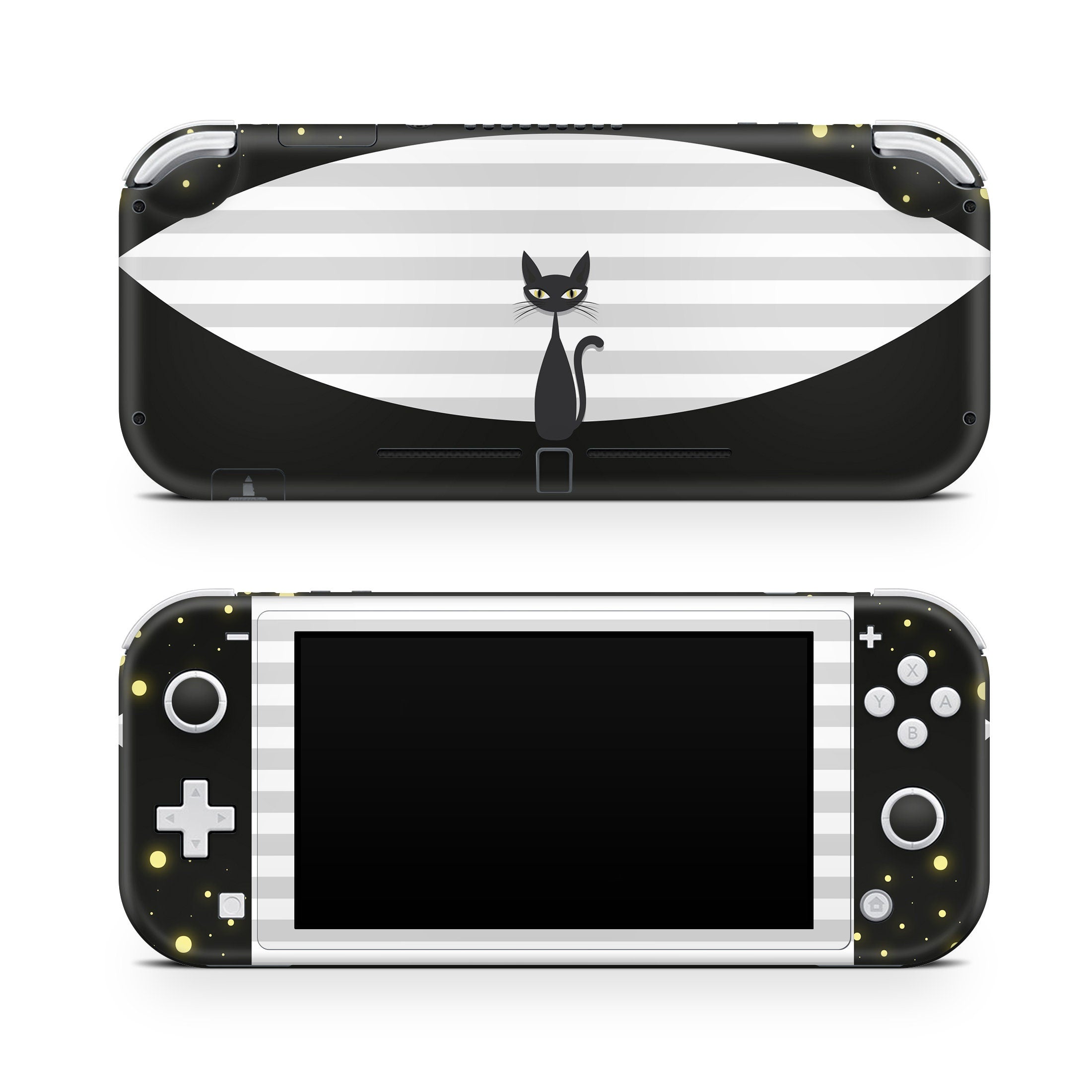TACKY DESIGN Cat Nintendo Switch Lite Skin Wrap | Pet Cover Decal 3M Vinyl Full Cover - Tackydesign
