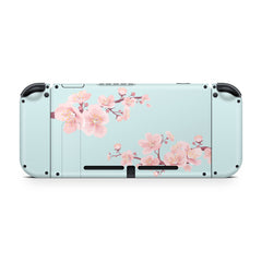 TACKY DESIGN Cherries Blossom Nintendo Switch Skin Wrap | 3M Vinyl Full Cover Decal Stickers - Tackydesign