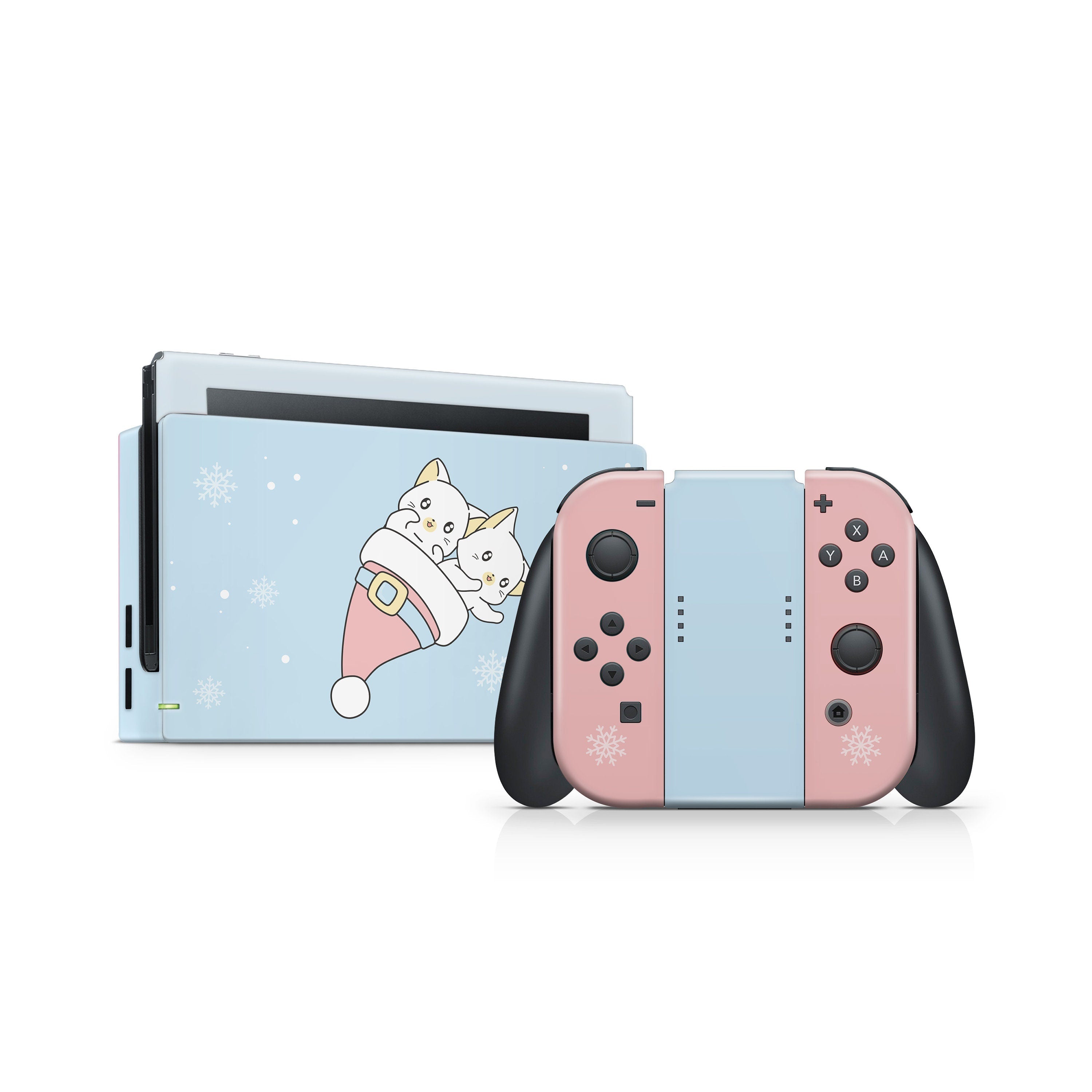 TACKY DESIGN Christmas Nintendo Switch Skin Wrap | Kawaii Anime 3M Vinyl Cover - Tackydesign