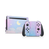 TACKY DESIGN Clouds Nintendo Switch Skin Wrap | Moon 3M Vinyl Full Cover - Tackydesign