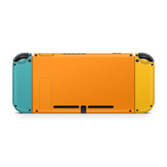 TACKY DESIGN Color Blocking Nintendo Switch Skin Wrap | Retro 3M Vinyl Full Cover - Tackydesign