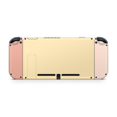 TACKY DESIGN Color Blocking Nintendo Switch Skin Wrap | Solid Colorwave 3M Vinyl Cover - Tackydesign