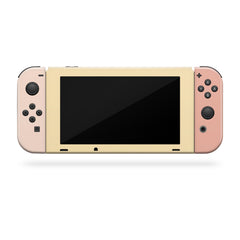 TACKY DESIGN Color Blocking Nintendo Switch Skin Wrap | Solid Colorwave 3M Vinyl Cover - Tackydesign