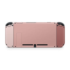 TACKY DESIGN Colorwave Nintendo Switch Skin Wrap | Brown & Pink Colorwave 3M Vinyl Cover - Tackydesign