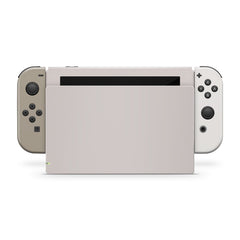 TACKY DESIGN Colorwave Nintendo Switch Skin Wrap | Gray Color Blocking 3M Vinyl Full Cover Decal Stickers - Tackydesign