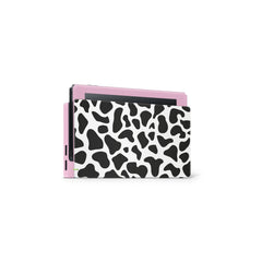 TACKY DESIGN Cow Nintendo Switch Skin Wrap | Pastel Leopard 3M Vinyl Full Cover - Tackydesign