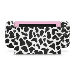 TACKY DESIGN Cow Nintendo Switch Skin Wrap | Pastel Leopard 3M Vinyl Full Cover - Tackydesign