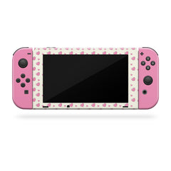TACKY DESIGN Cute Bear Nintendo Switch Skin Wrap | Kawaii Pink Anime 3M Vinyl Cover - Tackydesign