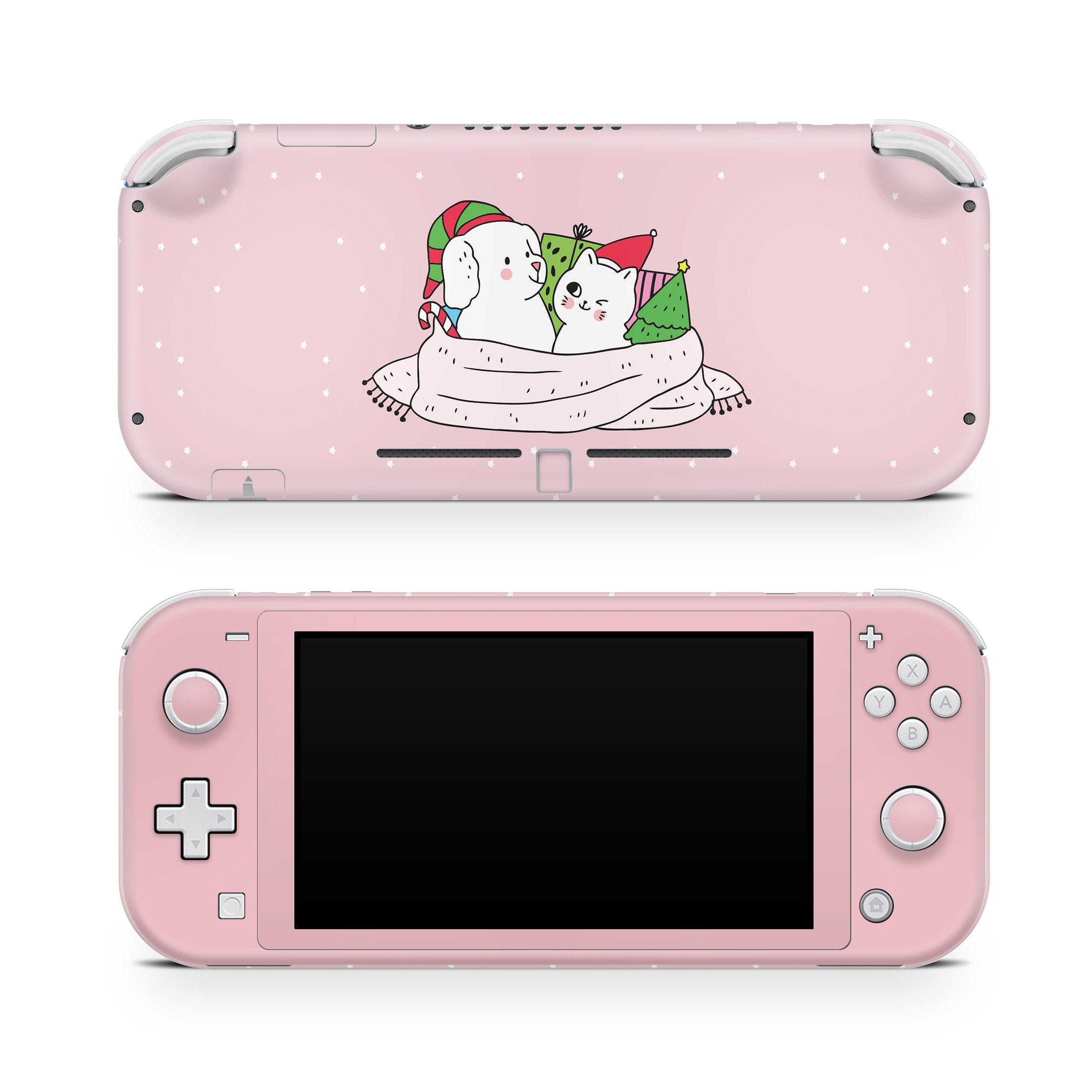 TACKY DESIGN Cute Kawaii Nintendo Switch Lite Skin Wrap | Christmas Anime 3M Vinyl Full Cover - Tackydesign