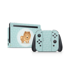 TACKY DESIGN Cute Puppy Nintendo Switch Skin Wrap | Kawaii3M Vinyl Full Cover - Tackydesign