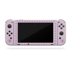 TACKY DESIGN Flowers Nintendo Switch Skin Wrap | Kawaii Pastel 3M Vinyl Cover - Tackydesign
