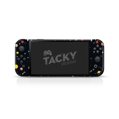TACKY DESIGN Galaxy Nintendo Switch OLED Skin Wrap | Planets 3M Vinyl Full Cover - Tackydesign