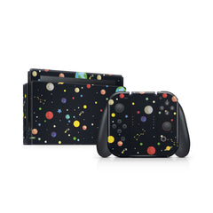 TACKY DESIGN Galaxy Nintendo Switch Skin Wrap | Planets 3M Vinyl Full Cover - Tackydesign