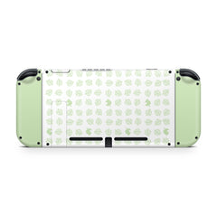 TACKY DESIGN Green Leaves Nintendo Switch Skin Wrap | 3M Vinyl Full Cover - Tackydesign