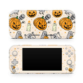 TACKY DESIGN Halloween Nintendo Switch Lite Skin Wrap | Pumpkin Spooky Kawaii 3M Vinyl Full Cover - Tackydesign