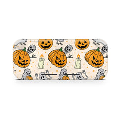 TACKY DESIGN Halloween Nintendo Switch Lite Skin Wrap | Pumpkin Spooky Kawaii 3M Vinyl Full Cover - Tackydesign
