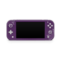 TACKY DESIGN Halloween Nintendo Switch Lite Skin Wrap | Spooky Grim Reaper Spider Web 3M Vinyl Full Cover - Tackydesign