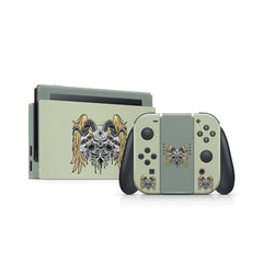 TACKY DESIGN Halloween Nintendo Switch Skin Wrap | Skulls 3M Vinyl Full Cover Decal Stickers - Tackydesign
