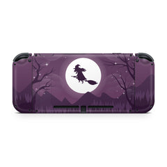 TACKY DESIGN Halloween Nintendo Switch Skin Wrap | Witch 3M Vinyl Full Cover Sticker - Tackydesign