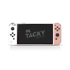 TACKY DESIGN Japanese Sakura Nintendo Switch OLED Skin Wrap | Cherry Blossom 3M Vinyl Full Cover - Tackydesign