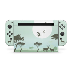 TACKY DESIGN Jungle Nintendo Switch Skin Wrap |Pastel 3M Vinyl Cover - Tackydesign