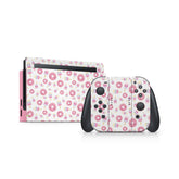 TACKY DESIGN Kawaii Food Nintendo Switch Skin Wrap | Pink 3M Vinyl Full Cover - Tackydesign
