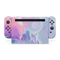 TACKY DESIGN Lilac Rezin Nintendo Switch Skin Wrap | Full Wrap 3M Vinyl Cover - Tackydesign