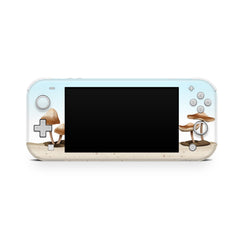 TACKY DESIGN Mushroom Nintendo Switch Lite Skin Wrap | Kawaii Mushroom 3M Vinyl Full Cover - Tackydesign
