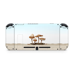 TACKY DESIGN Mushroom Nintendo Switch Skin Wrap | Kawaii Desert Pastel 3M Vinyl Cover - Tackydesign
